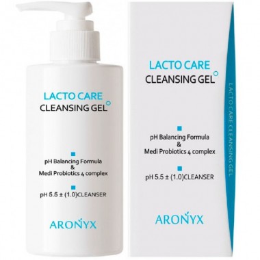 ARONYX Lacto care cleansing gel - Пенка-гель для умывания кислородная с лактобактериями 200мл