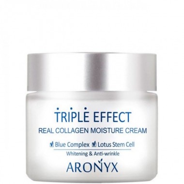 ARONYX Triple effect moisture cream - Крем для лица с морским коллагеном 50мл