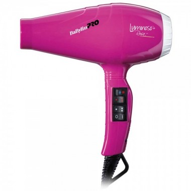 BaByliss PRO BAB6360IFE Luminoso Plus Rosa - Профессиональные фен для волос ФУКЦИЯ 2100 Вт