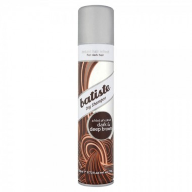 Batiste Dry shampoo Dark & deep Brown  - Сухой шампунь для темных волос 200мл