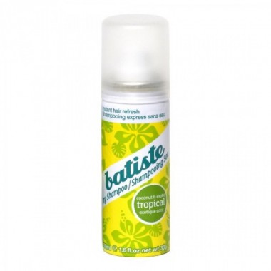 Batiste Dry shampoo Coconut & Exotic Tropical - Сухой шампунь с ароматом экзотики 50 мл.