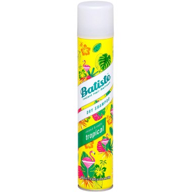 Batiste Dry Shampoo Tropical - Батисте Сухой шампунь 400мл