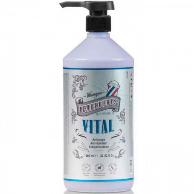 BeardBurys Vital Shampoo - Шампунь для волос против перхоти 1000мл