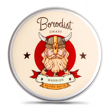 Borodist Beard Balm Warrior - Бальзам для Бороды ВАРРИОР 30гр