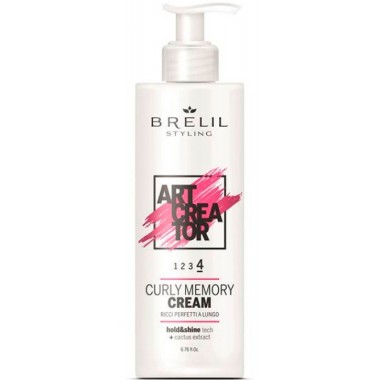 BRELIL Professional ART CREATOR Curly Memory Cream - Крем для вьющихся волос с эффектом памяти 200мл