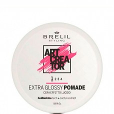 BRELIL Professional ART CREATOR Extra Glossy Pomade - Помада для волос экстра-блеск 50мл