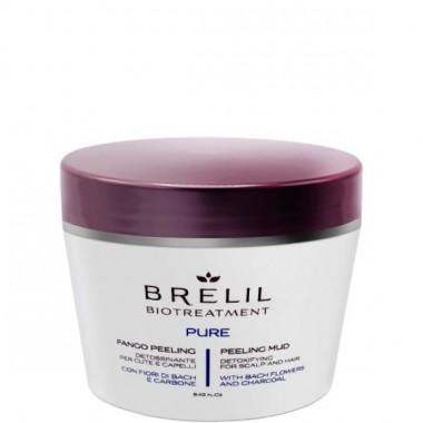 BRELIL Professional BIOTREATMENT PURE PEELING MUD - Пилинг грязевой для волос и кожи головы 250мл