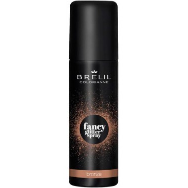 BRELIL Professional COLORIANNE fansy glitter spray BRONSE - Фантазийные спрей-блески для волос БРОНЗОВЫЙ 75мл