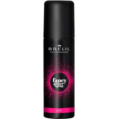 BRELIL Professional COLORIANNE fansy glitter spray PINK - Фантазийные спрей-блески для волос РОЗОВЫЙ 75мл