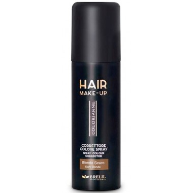 BRELIL Professional COLORIANNE HAIR MAKE-UP DARK BLONDE - Спрей-макияж для волос ТЁМНЫЙ БЛОНД 75мл