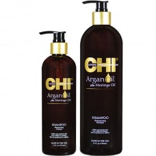 CHI Argan Oil Plus Moringa Oil Shampoo - Восстанавливающий шампунь с маслом арганы, 750 мл.