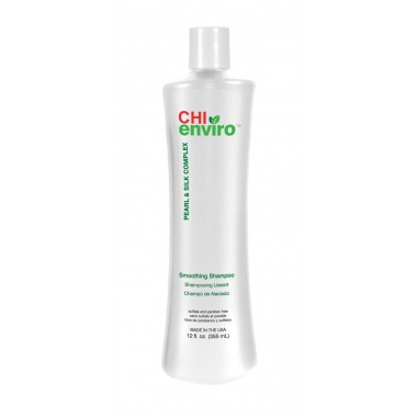 CHI Enviro Pearl & Silk Complex Smoothing Shampoo - Разглаживающий шампунь 355 мл