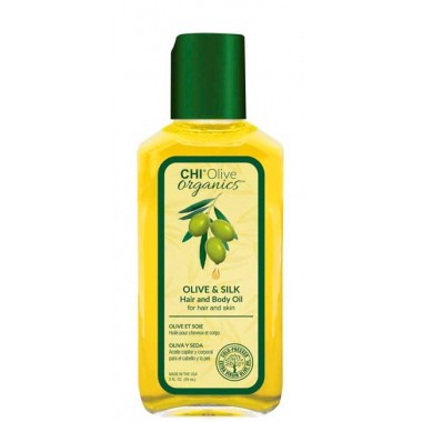 CHI Olive organics OLIVE & SILK Hair and Body Oil - Масло для волос и тела с маслом оливы 59мл