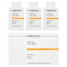 Christina Forever Young Repairing Night Cream - Ночной восстанавливающий крем 30 х 1.5мл