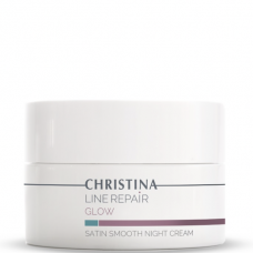 CHRISTINA LINE REPAIR GLOW Satin Smooth Night Cream - Разглаживающий ночной крем «Сатин» 50мл