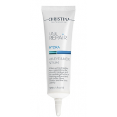 CHRISTINA LINE REPAIR HYDRA Ha Eye & Neck Serum - Сыворотка для кожи вокруг глаз и шеи с гиалуроновой кислотой 30мл