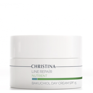 CHRISTINA LINE REPAIR NUTRIENT Bakuchiol Day Cream SPF15 - Дневной крем с Бакучиолом СЗФ15, 50мл