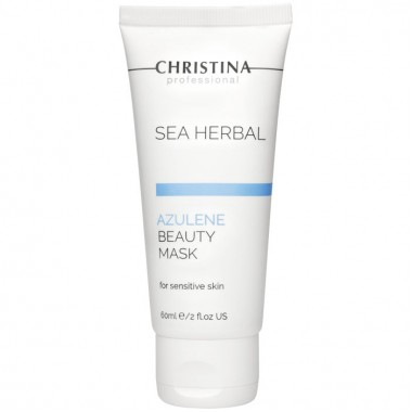 CHRISTINA SEA HERBAL Beauty Mask AZULEN - Азуленовая маска красоты для чувствительной кожи 60мл