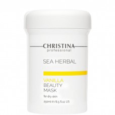 CHRISTINA Sea Herbal Beauty Mask VANILLA - Ванильная маска для СУХОЙ кожи 250мл