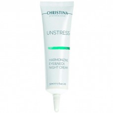 CHRISTINA Unstress Harmonizing Eye & Neck Night Cream - Ночной крем для кожи вокруг глаз и шеи 30мл