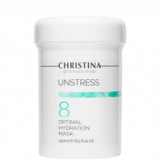 CHRISTINA Unstress Optimal Hydration Mask - Оптимально увлажняющая маска (шаг 8), 250мл