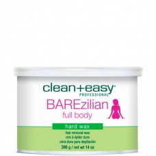 clean+easy Hot Wax BAREzilian - Горячий воск в банке для всего тела 396гр