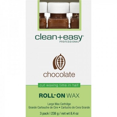 clean+easy Wax chocolate - Воск в катридже "Шоколадный" 80гр