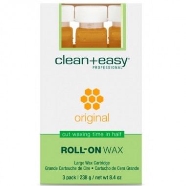 clean+easy Wax Original - Воск в катридже "Оригинальный" д/ног 80гр