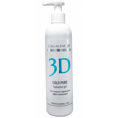 Collagene 3D COLD PURE hydration gel - Гель холодного гидрирования для очищения лица 300мл