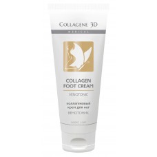 Collagene 3D Cream Foot VENOTONIC - Коллагеновый крем для ног с экстрактом конского каштана 75мл