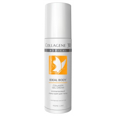 Collagene 3D Gel-Cream IDEAL BODY - Гель для тела с янтарной кислотой 130мл