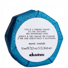 Davines more inside Forming pomade - Моделирующая помада для текстурных и пластичных образов 75мл