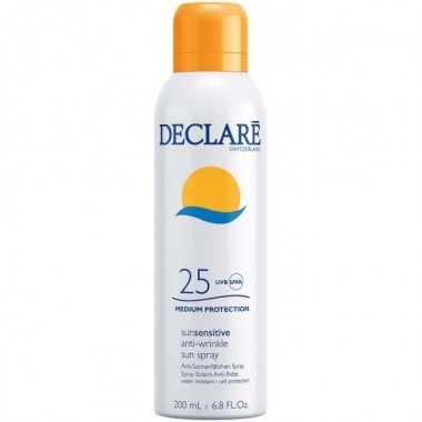 DECLARE SUN SENSITIVE Anti-Wrinkle Sun Spray SPF25 - Солнцезащитный спрей с омолаживающим действием СЗФ 25, 200мл