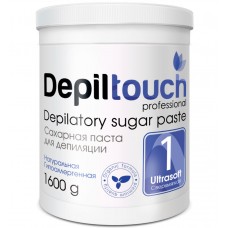 Depiltouch Depilatory Sugar Paste №1 ULTRASOFT - Сахарная паста для депиляции СВЕРХМЯГКАЯ 1600гр
