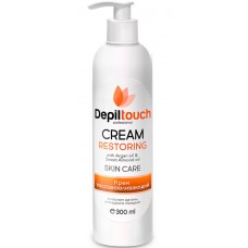 Depiltouch Skin Care CREAM RESTORING - Восстанавливающий крем с маслом АРГАНЫ и МИНДАЛЯ 300мл