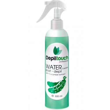 Depiltouch Skin Care WATER post-depil with CUCUMBER - Вода косметическая с экстрактом ОГУРЦА 300мл