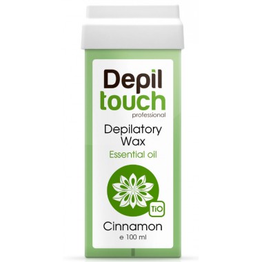 Depiltouch Depilatory Wax Essential Oil CINNAMON - Тёплый воск для депиляции с Эфирными маслами КОРИЦА 100мл