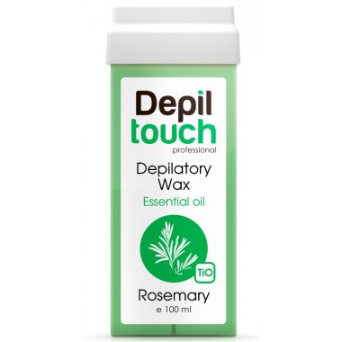 Depiltouch Depilatory Wax Essential Oil ROSEMARY - Тёплый воск для депиляции с Эфирными маслами РОЗМАРИН 100мл