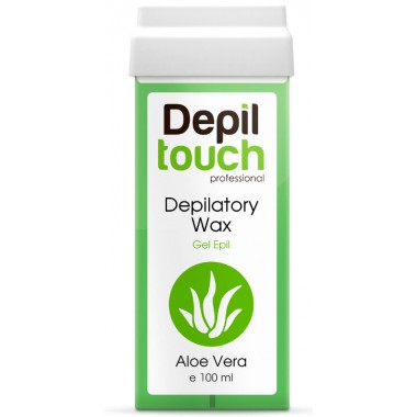 Depiltouch Depilatory Wax Gel Apil ALOE VERA - Тёплый воск для депиляции Гелевый АЛОЭ ВЕРА 100мл
