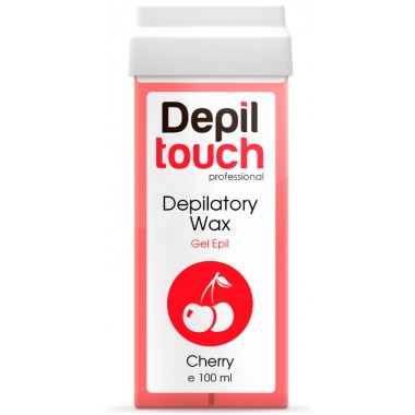 Depiltouch Depilatory Wax Gel Apil CHERRY - Тёплый воск для депиляции Гелевый ВИШНЯ 100мл