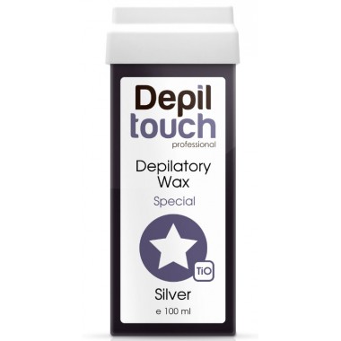 Depiltouch Depilatory Wax Special SILVER - Тёплый воск для депиляции Специальный СЕРЕБРО 100мл