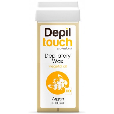 Depiltouch Depilatory Wax Vegetal Oil ARGAN - Тёплый воск для депиляции с натуральным маслом АРГАНЫ 100мл