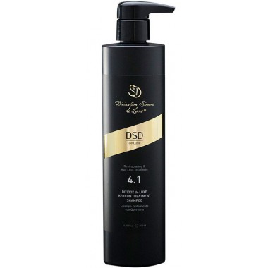 DSD de Luxe Restructuring and Hair Loss Treatment Keratin Treatment Shampoo № 4.1L - Шампунь Восстанавливающий с Кератином № 4.1L, 500мл