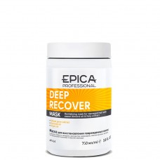 EPICA Professional DEEP RECOVER MASK - Маска для поврежденных волос с маслом сладкого миндаля и экстрактом ламинарии 250мл