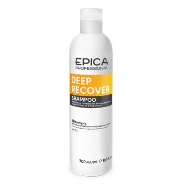 EPICA Professional DEEP RECOVER SHAMPOO - Шампунь для поврежденных волос с маслом сладкого миндаля и экстрактом ламинарии 300мл