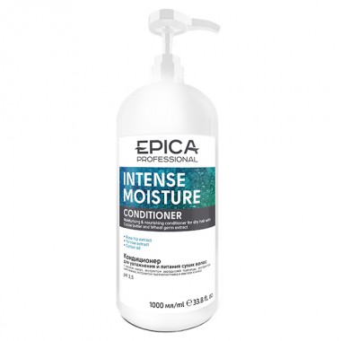 EPICA Professional INTENSE MOISTURE CONDITIONER - Увлажняющий кондиционер для сухих волос с маслом какао и экстрактом зародышей пшеницы 1000мл