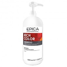 EPICA Professional RICH COLOR SHAMPOO - Шампунь для окрашенных волос с маслом макадамии и экстрактом виноградных косточек 1000мл