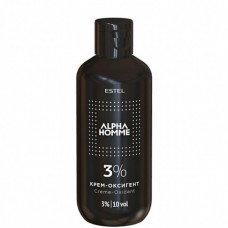 Estel Alpha Homme Creme Oxidant 10 vol - Крем-оксигент для краски-камуфляж для волос и бороды 3%, 200мл