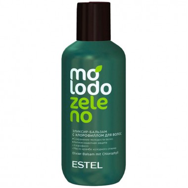 Estel Molodo Zeleno - Бальзам-эликсир для волос с хлорофиллом 200мл