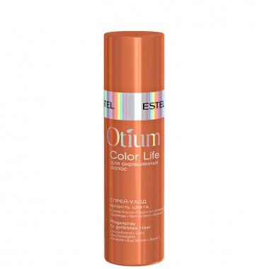 Estel Otium Color Life - Спрей-уход для волос "Яркость цвета" 100мл